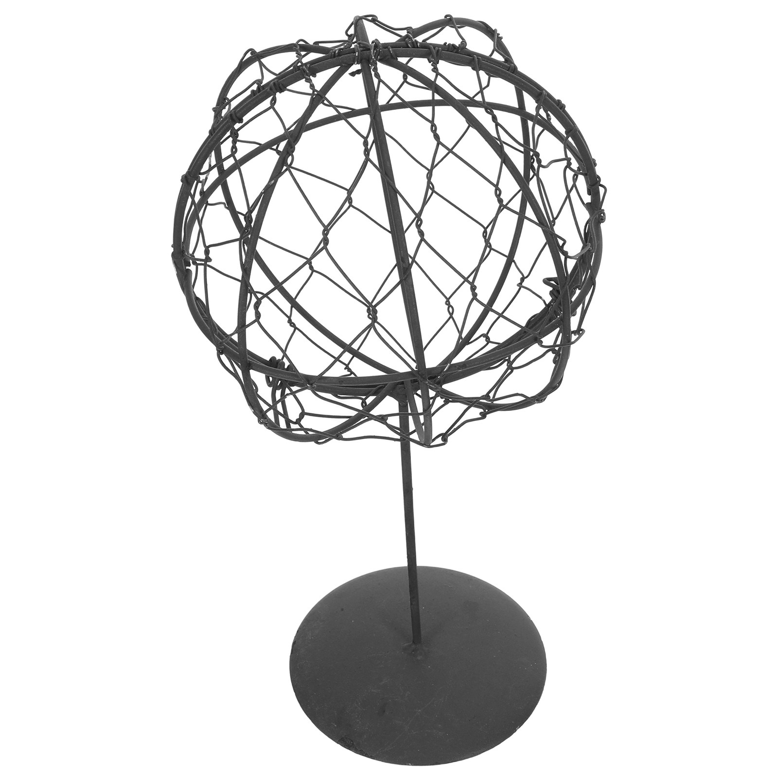 Wreath Form Wire - โครงเหล็กทรงกลมสำหรับแขวนต้นไม้จิ๋ว พร้อมขาตั้ง สำหรับปลูกไม้อวบน้ำและจัดแสดงต้นไม้