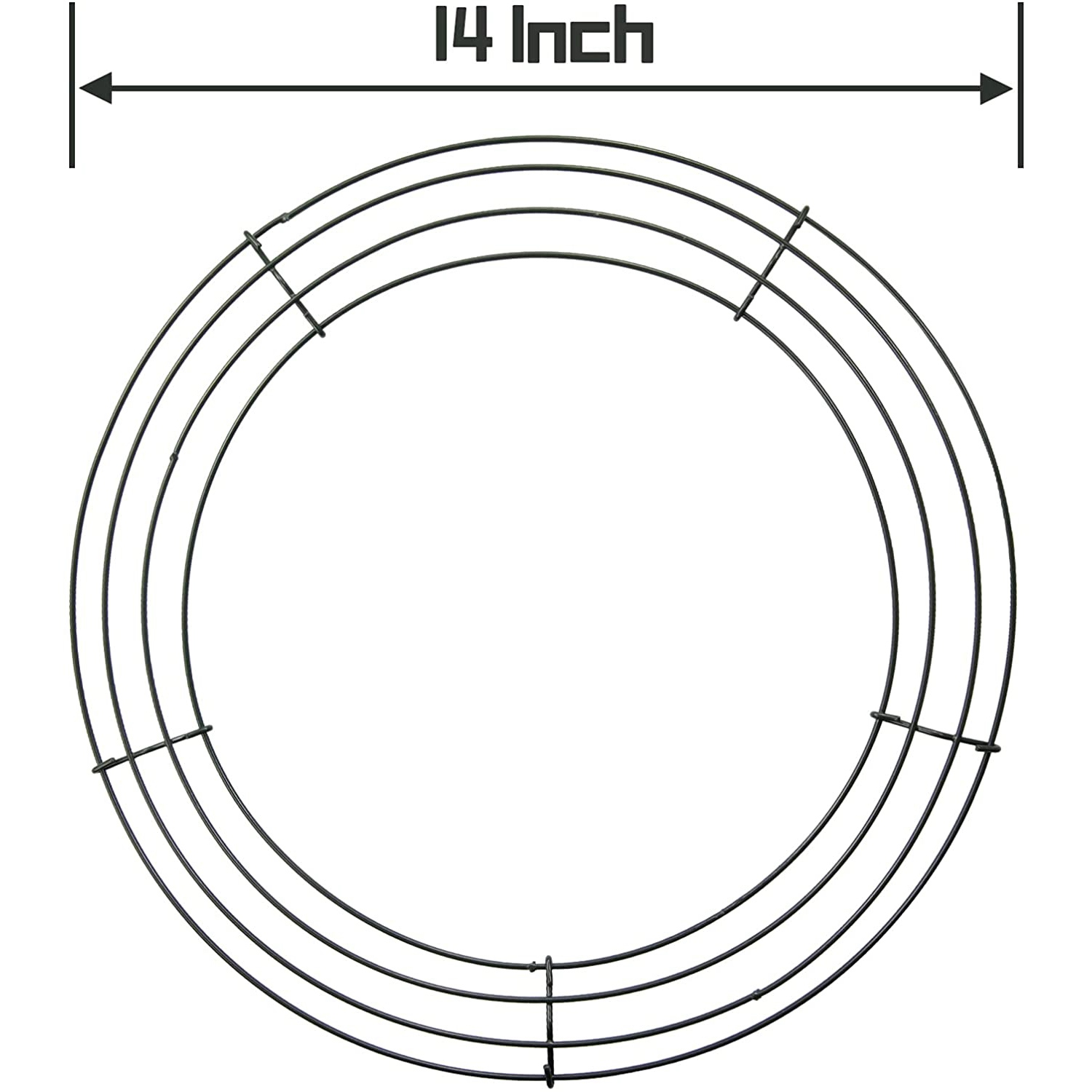 A25F-โครงลวดสำหรับทำพวงมาลัยขน - Wreath Form Wire บทวิจารณ์และราคา