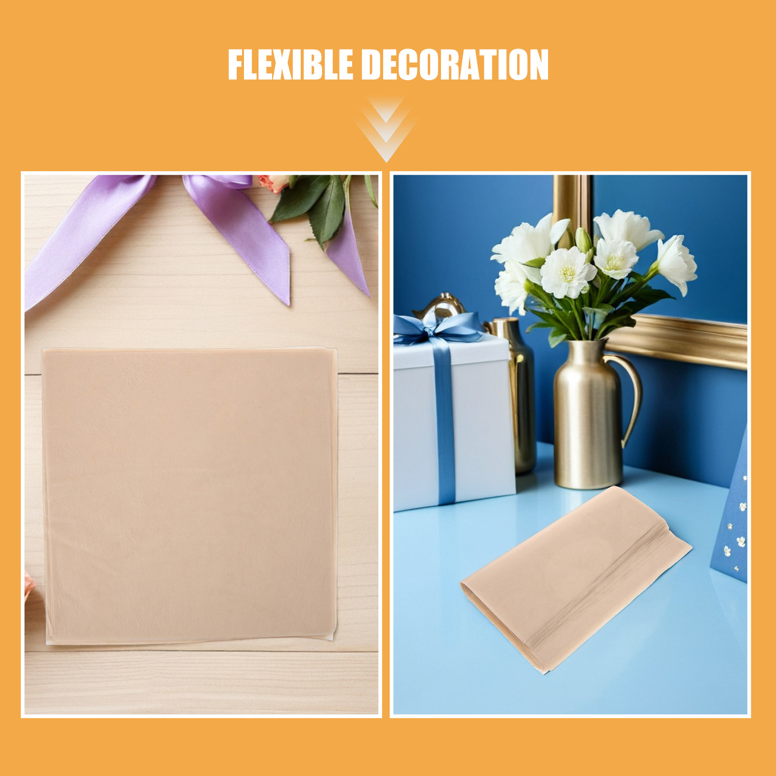 กระดาษห่อดอกไม้ 100 แผ่น ลายดอ - The Florist Supply Shop บทวิจารณ์และราคา