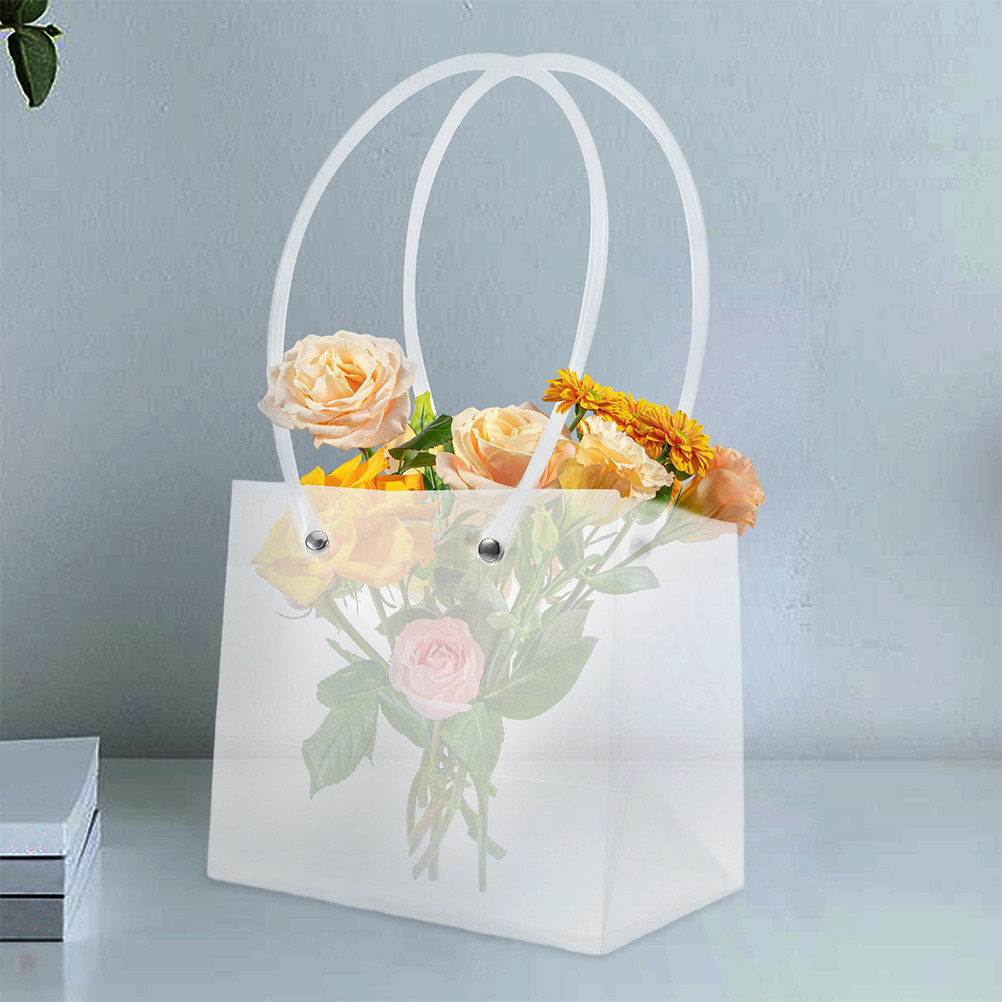 ถุงของขวัญใสลายดอกไม้ 16 ชิ้น  - The Florist Supply Shop บทวิจารณ์และราคา