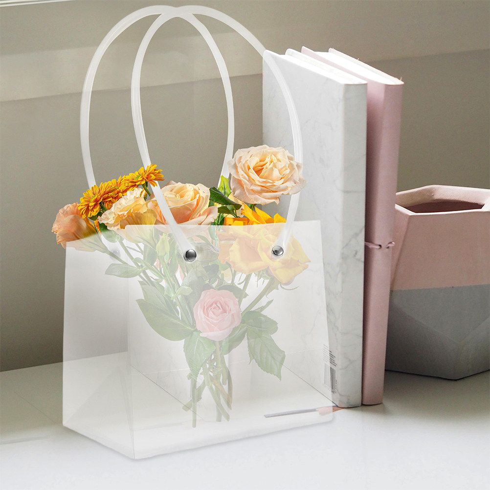 ถุงของขวัญใสลายดอกไม้ 16 ชิ้น  - The Florist Supply Shop บทวิจารณ์และราคา