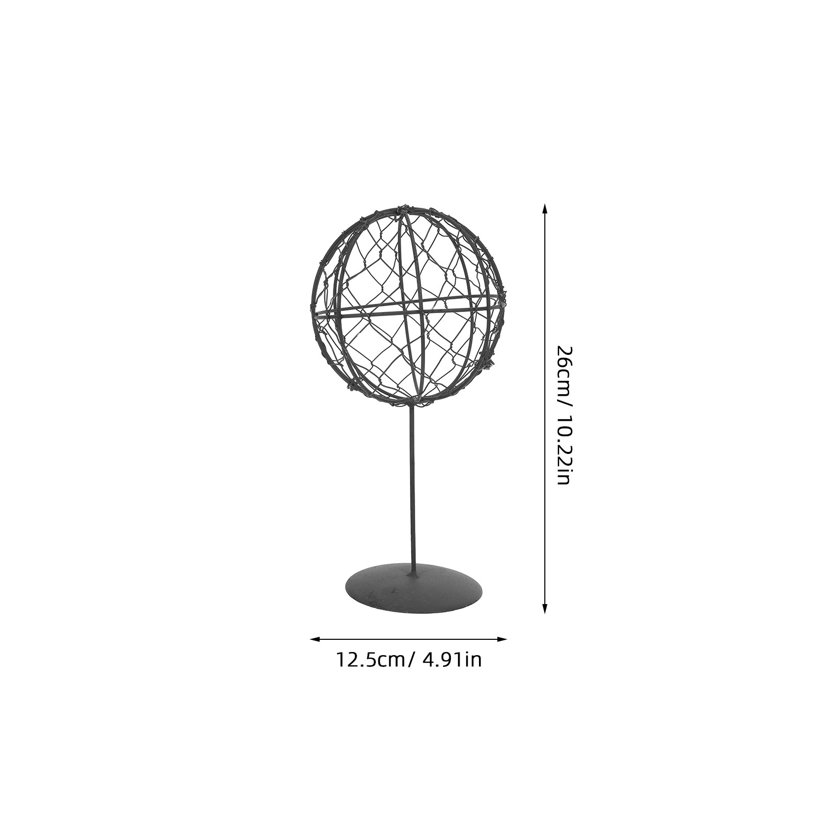 โครงเหล็กทรงกลมสำหรับแขวนต้นไม - Wreath Form Wire บทวิจารณ์และราคา
