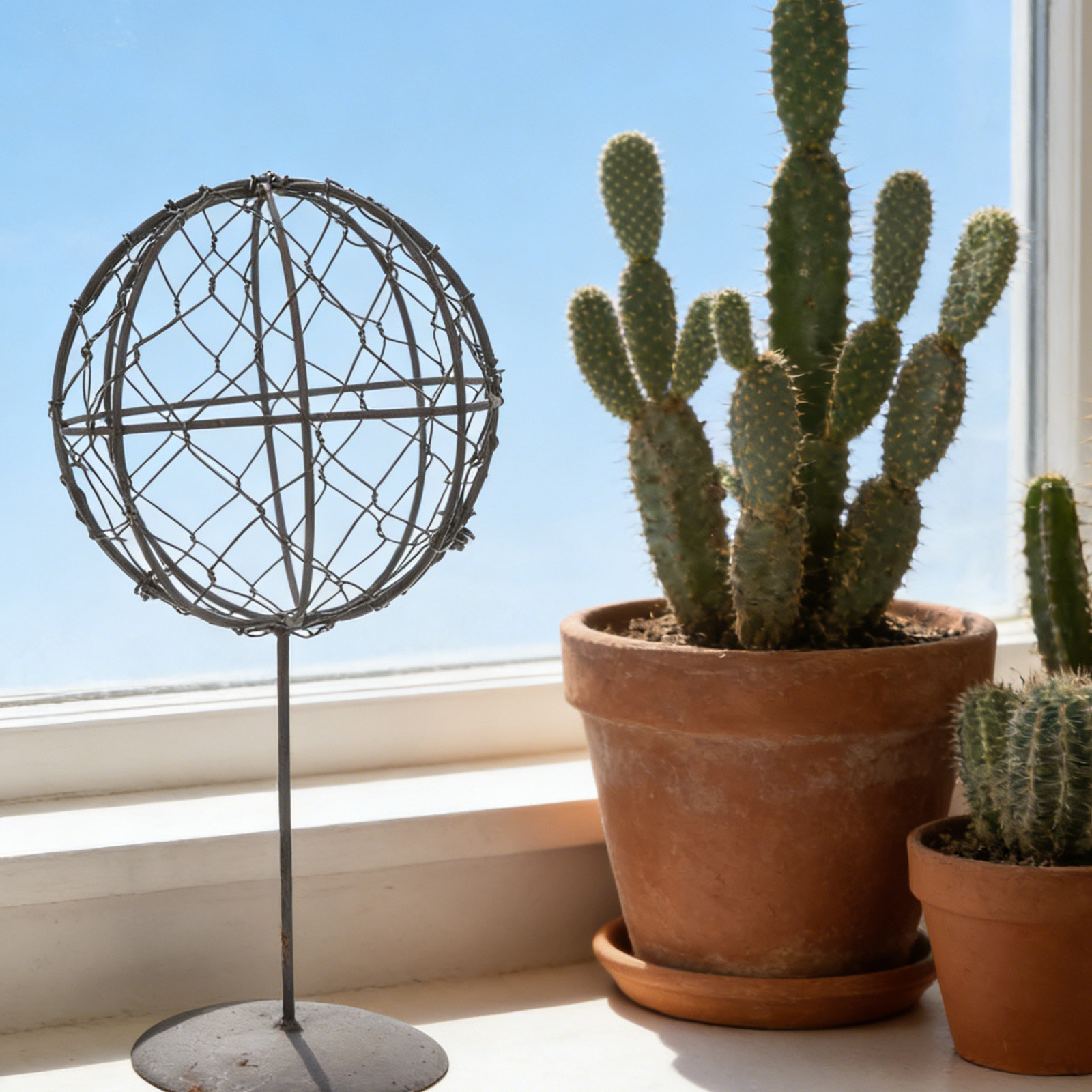 โครงเหล็กทรงกลมสำหรับแขวนต้นไม - Wreath Form Wire บทวิจารณ์และราคา