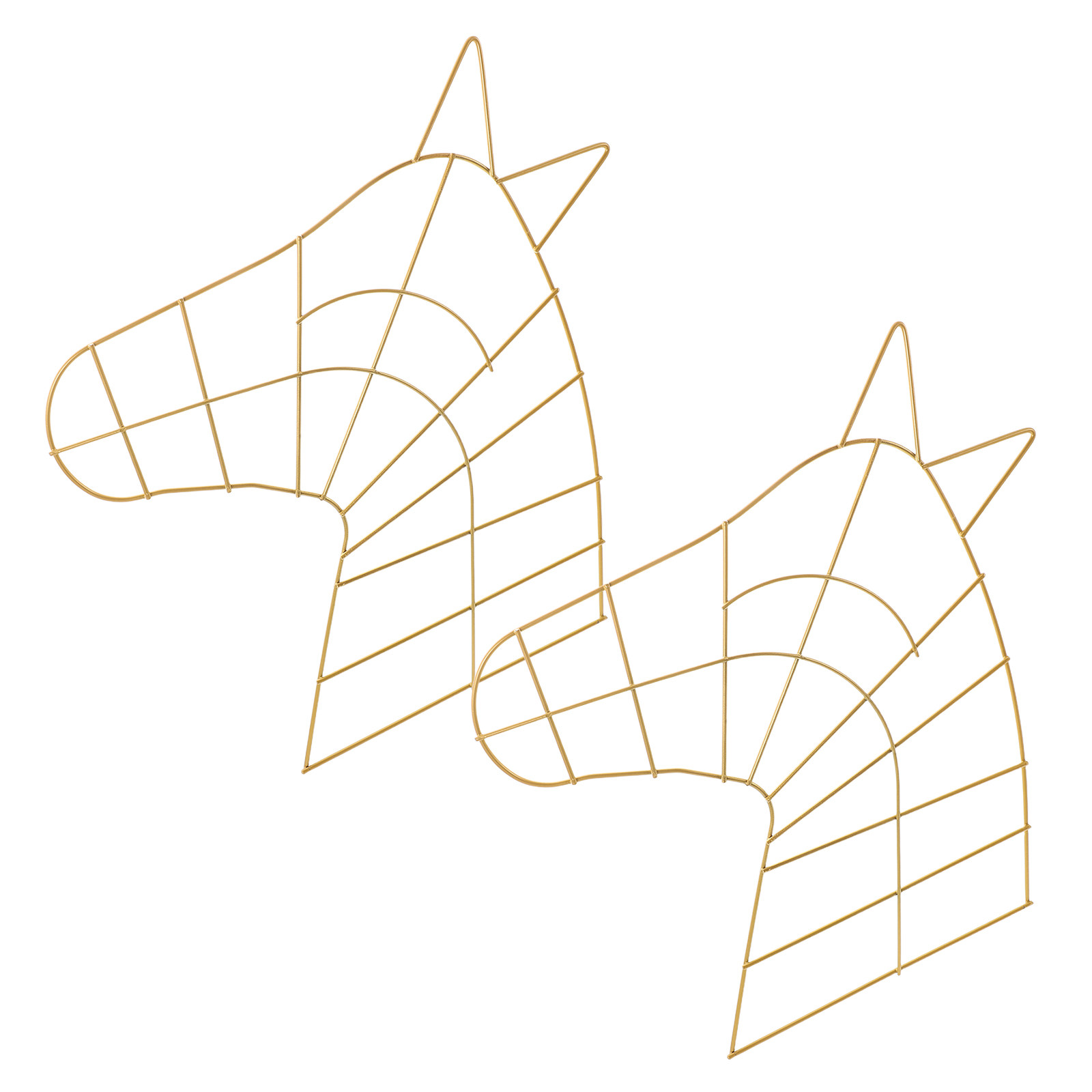 โครงโลหะสำหรับทำพวงหรีด 2 ชิ้น - Wreath Form Wire บทวิจารณ์และราคา