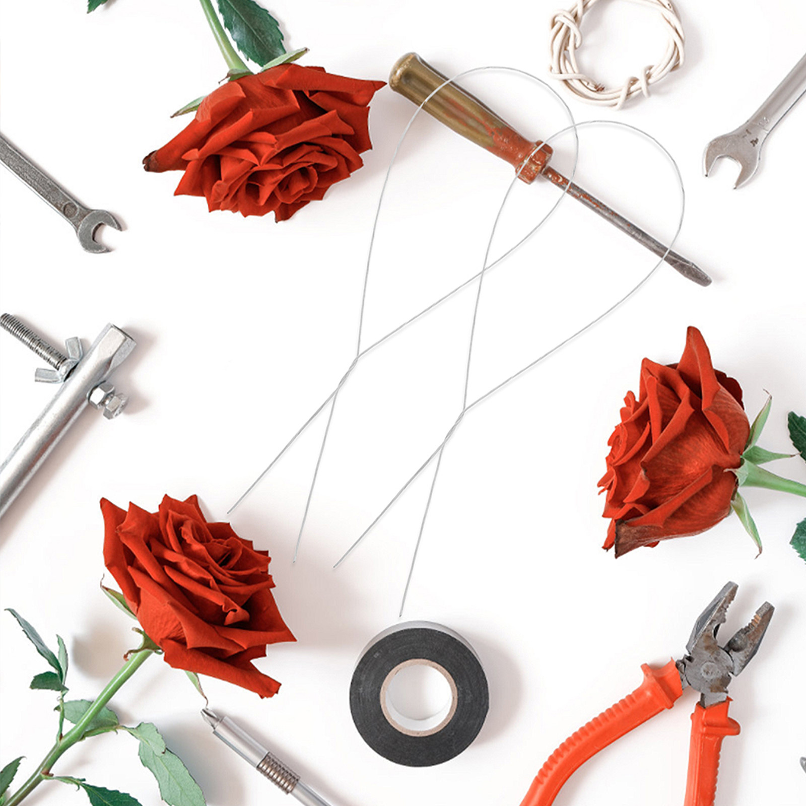 250 ชิ้น ลวดดอกกุหลาบ DIY แบบด - Florist Wreath Supply บทวิจารณ์และราคา