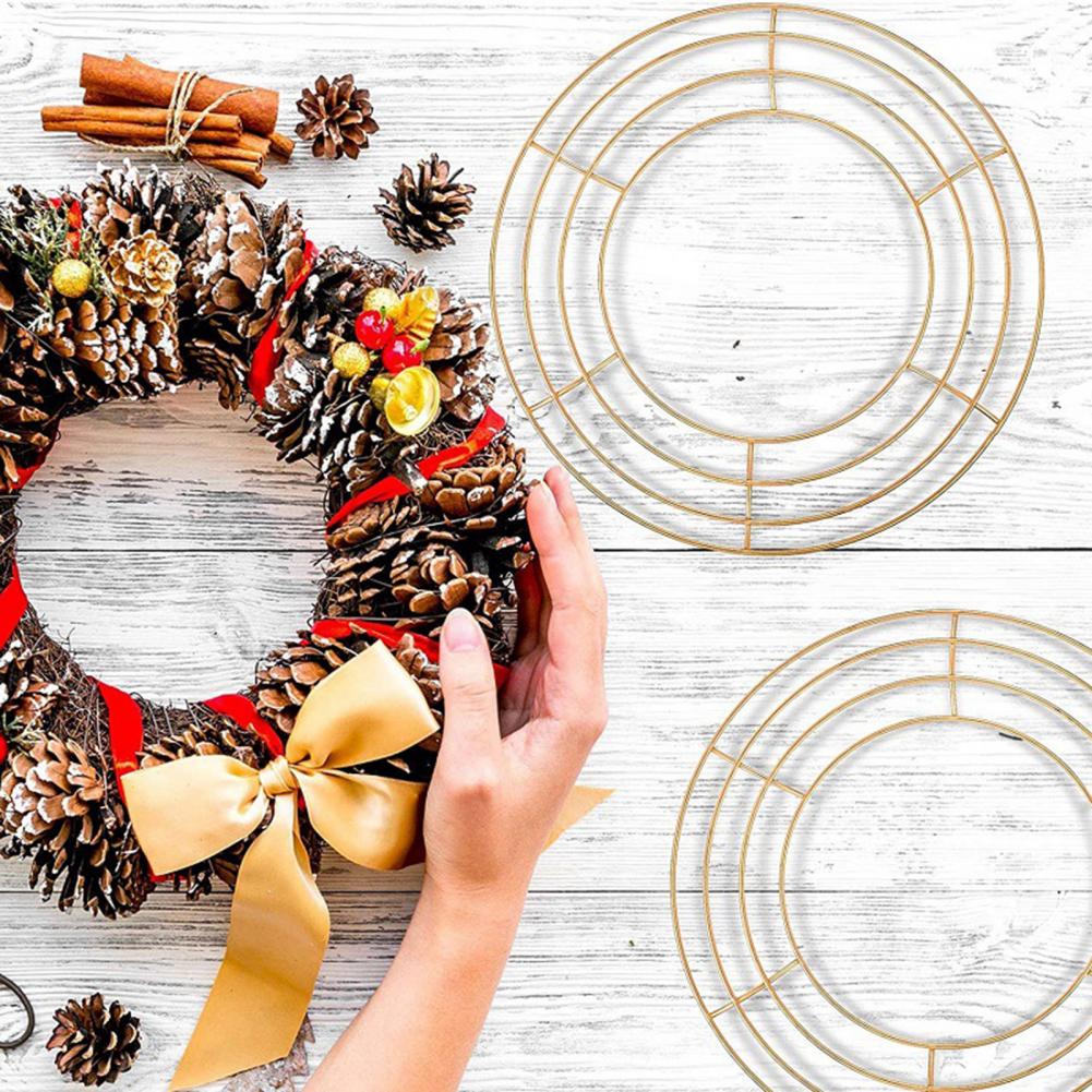 โครงเหล็กสำหรับทำพวงหรีดแขวนผน - Wreath Form Wire บทวิจารณ์และราคา