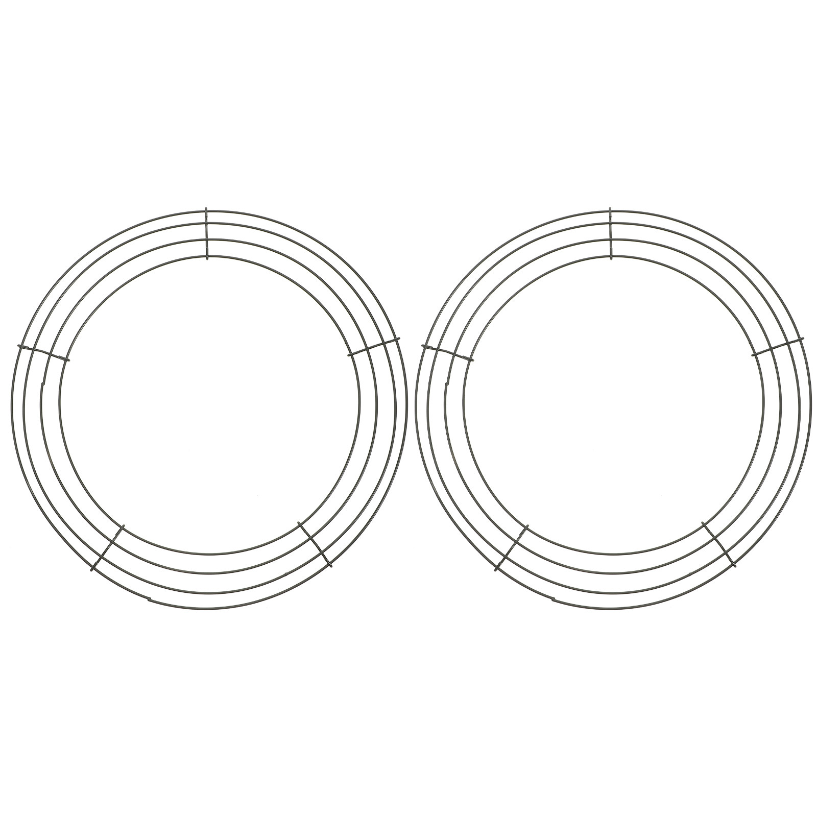 โครงโลหะสำหรับทำพวงมาลัย 2 ชิ้ - Wreath Form Wire บทวิจารณ์และราคา